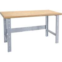 Pre-Designed Workbench, Top & Legs Only, 2500 lbs. Cap., 72" W x 36" D, 34" H Equipment World