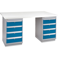 Pre-Designed Workbench, 72" W x 30" D x 34" H, 2500 lbs. Capacity Equipment World