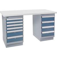 &eacute;tabli pr&eacute;conçu, 72" la x 30" p x 34" h, Capacit&eacute; 2500 lb Equipment World
