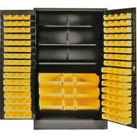 Jumbo Security Cabinet With Bins Equipment World