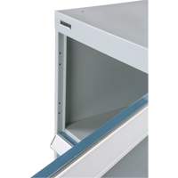 Two-Door Pedestal Workbench, 28" H x 18" W x 21" D FH667 | Equipment World