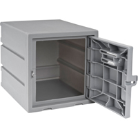 Locker, 12" x 15" x 12", Grey, Assembled Equipment World