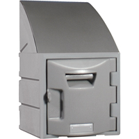 Locker, 12" x 15" x 25", Grey, Assembled FH727 | Equipment World