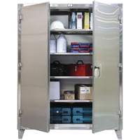 Extra Heavy-Duty Stainless Steel Cabinets Equipment World