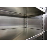 Extra Heavy-Duty Cabinet Shelf, 36" x 24", 1900 lbs. Capacity, Stainless Steel, Grey Equipment World
