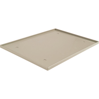 Locker Base Insert, Fits Locker Size 12" x 18", Beige, Plastic Equipment World