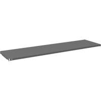 Tablette pour armoire, 59-3/4" x 16-3/8", Capacit&eacute; de 500 lb, Gris Equipment World