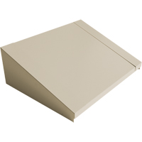All-Welded Concorde - Heavy-Duty Lockers Sloping Top, 2 Bank, 18" D x 24" W x 6" H, Beige, Steel Equipment World