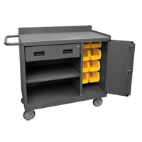 Mobile Workbench Cabinet, Steel Surface Equipment World