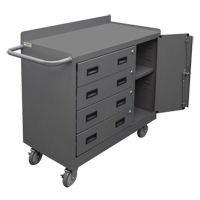 Mobile Workbench Cabinet, Steel Surface Equipment World