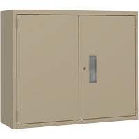Armoire murale, Acier, 2 Tablettes, 30" h x 36" la x 12" P, Beige Equipment World