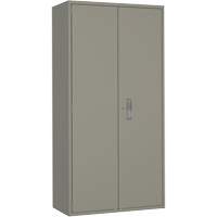 Armoire de rangement Hi-Boy, Acier, 4 Tablettes, 72" h x 36" la x 18" P, Gris Equipment World