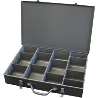 Compartment Steel Scoop Boxes, 17.875" W x 12" D x 3" H, 13 Compartments Equipment World