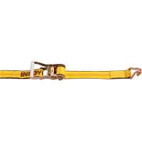 Ratchet Strap, Wire Hook, 2" W x 30' L, 3333 lbs. (1511 kg) Working Load Limit Equipment World