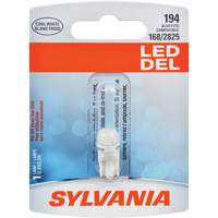 194 Mini Automotive Bulb, LED, 0.5 W/12.8 W, White Equipment World
