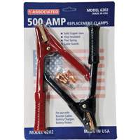 500 Amp Professional Heavy-Duty Booster Cable Clamps Equipment World