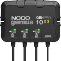 Chargeur de batterie embarqu&eacute; &agrave; 3 sorties de 30 amp&egrave;res GenPro10X3 Genius Equipment World