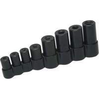 Tap Socket Set, 8 Pieces, 1/4"/3/8" Drive Size Equipment World