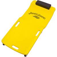 Sommier jaune &agrave; profil bas, en plastique robuste Equipment World