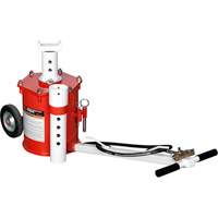 Portable Air Lift Jack, 10 Ton(s) Capacity, 17-3/4" - 49-3/8" H Equipment World