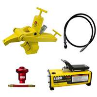 Trousse de d&eacute;monte-talons Combi avec pompe &agrave; air hydraulique de 1/2 gal Equipment World