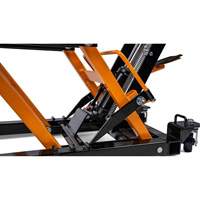 ATV and Motorcycle Jack, 0.75 Ton(s) Capacity, 4-2/3" Lowered, 14-1/2" Raised, Manual Hydraulic Equipment World
