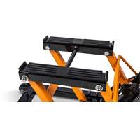 ATV and Motorcycle Jack, 0.75 Ton(s) Capacity, 4-2/3" Lowered, 14-1/2" Raised, Manual Hydraulic Equipment World