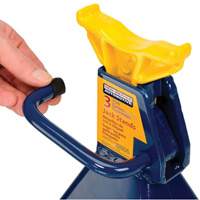 Chandelles, Poign&eacute;e/rochet verrouillable, Capacit&eacute; de 3 tonnes, 19" h Equipment World