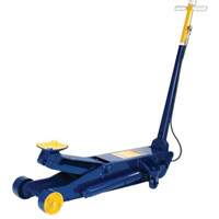Long Chassis Service Jack, 10 Ton(s) Capacity, 6-3/4" Lowered, 25-1/2" Raised, Air Hydraulic Equipment World