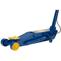 Long Chassis Service Jack, 10 Ton(s) Capacity, 6-3/4" Lowered, 25-1/2" Raised, Air Hydraulic Equipment World