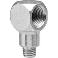 Grease Fitting Adapter with 90-Degree Angle, 1/4"-28 Thread Equipment World