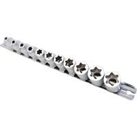 Flat-Cut E-"Star" Socket Set, 11 Pieces, 3/8" Drive Size Equipment World