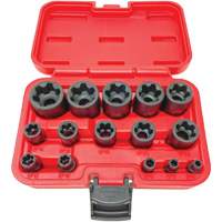 EP "Star" Plus Socket Set, 15 Pieces, 1/4"/3/8"/1/2" Drive Size Equipment World