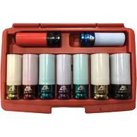 Thin Wall Master Impact Socket Set, 9 Pieces, 1/2" Drive Size Equipment World