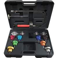 Trousse pour test de pression universel pour syst&egrave;me de refroidissement 14 mcx Equipment World