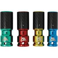 Jeu de douilles pour &eacute;crous de roue avec manchons en fibre de carbone Equipment World