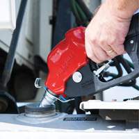 Red Ultra High-Flow Automatic Diesel Spout Nozzle Equipment World