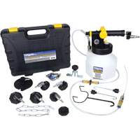 Pressure Brake Bleeder Kit with 7 Adapters Equipment World