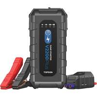 V2200Plus 2-in-1 2200 Peak Amp Jump Starter, Battery & System Tester Equipment World