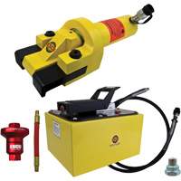 Ensemble de brise-talon pour pneus g&eacute;ants avec pompe hydraulique de 2 gallon Equipment World