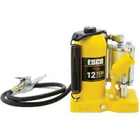 Pro Series Bottle Jack, 12 Ton(s), Air Hydraulic, 18-1/2" Raised Height Equipment World