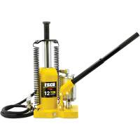 Pro Series Bottle Jack, 12 Ton(s), Air Hydraulic, 18-1/2" Raised Height Equipment World