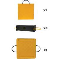 10-Piece CribLok Composite Cribbing System Kit Equipment World