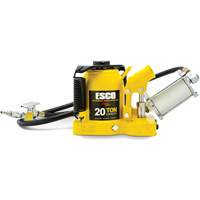 Pro Series “Shorty” Bottle Jack, 20 Ton(s), Air Hydraulic, 12-5/8" Raised Height Equipment World
