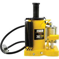 Pro Series  Bottle Jack, 30 tons, Air Hydraulic, 20" Raised Height Equipment World