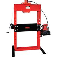 Electro/Hydraulic Pump Operated Shop Press, 50 tons Capacity Equipment World