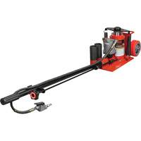 Cric au sol &agrave; faible hauteur, 20 tonne(s) Capacit&eacute;, 8-5/8 Abaiss&eacute;e, 22-3/4" &eacute;lev&eacute;e, Air comprim&eacute;/hydraulique Equipment World