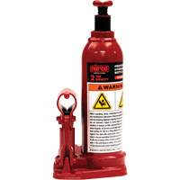 Professional Hydraulic Bottle Jack, 2 Ton(s), 14-1/2" Raised Height Equipment World