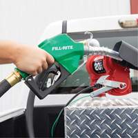 Green Automatic Diesel Spout Nozzle Equipment World