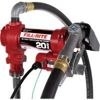12V DC Fuel Transfer Pump with Nozzle Equipment World